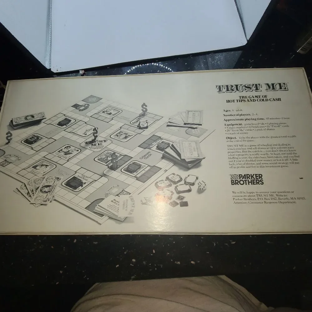 Vintage Trust Me Board Game